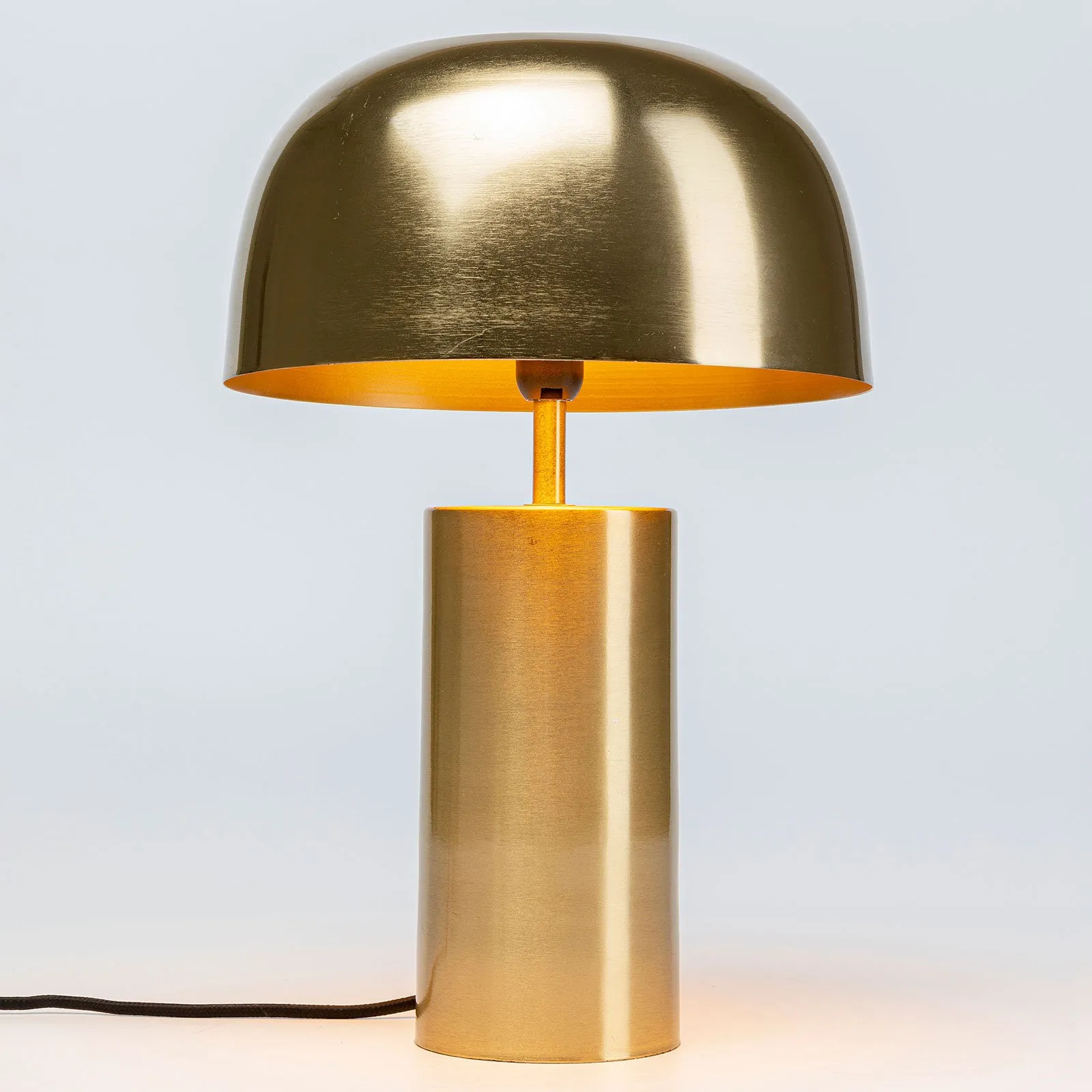 Lampada da tavolo Kare Loungy Gold in oro