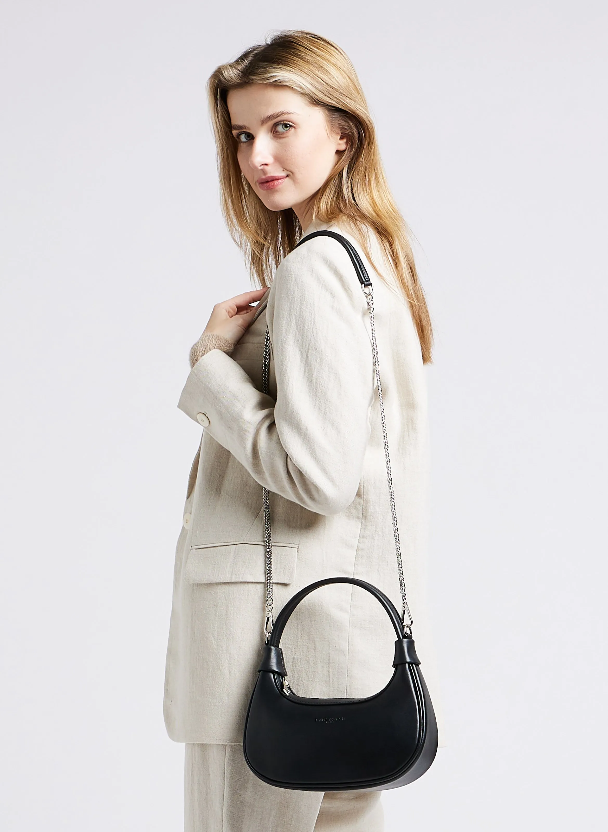  LANCASTER PARIS   AURA - Borsa a mano in pelle | Nero
