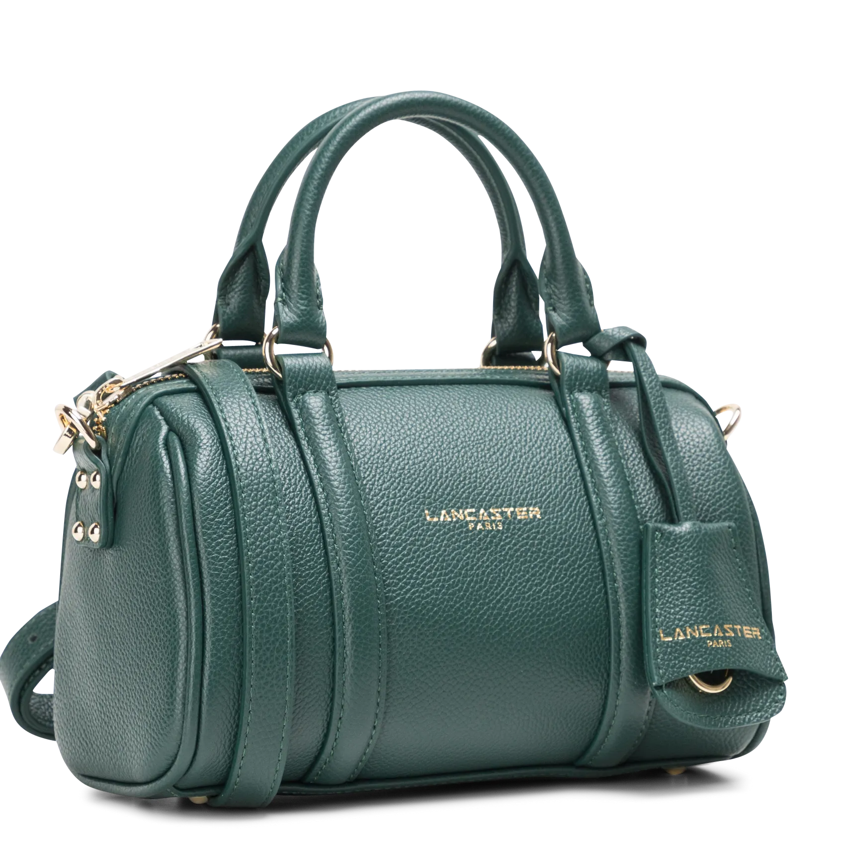  LANCASTER PARIS   MILANO ANA - Piccola borsa a tracolla in pelle grana | Verde