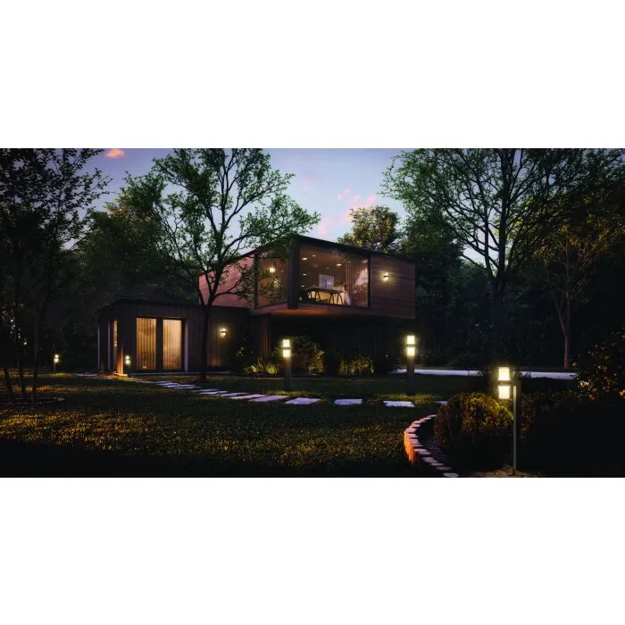 LEDVANCE Smart+ Lampioncino Segnapasso Grigio, 1-Luce
