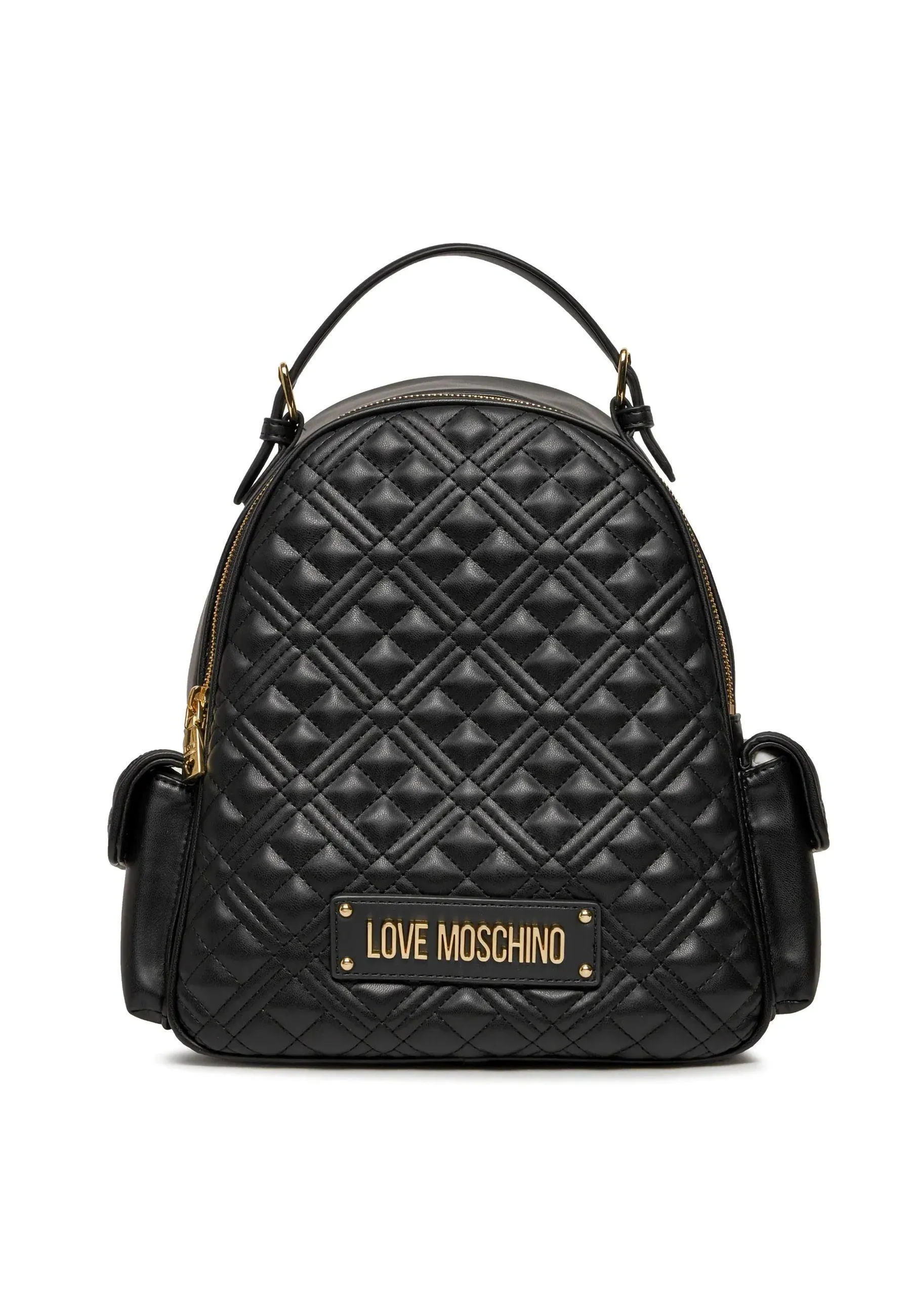 LOVE MOSCHINO Zaino Donna Nero Gold JC4015PP1ILA0000