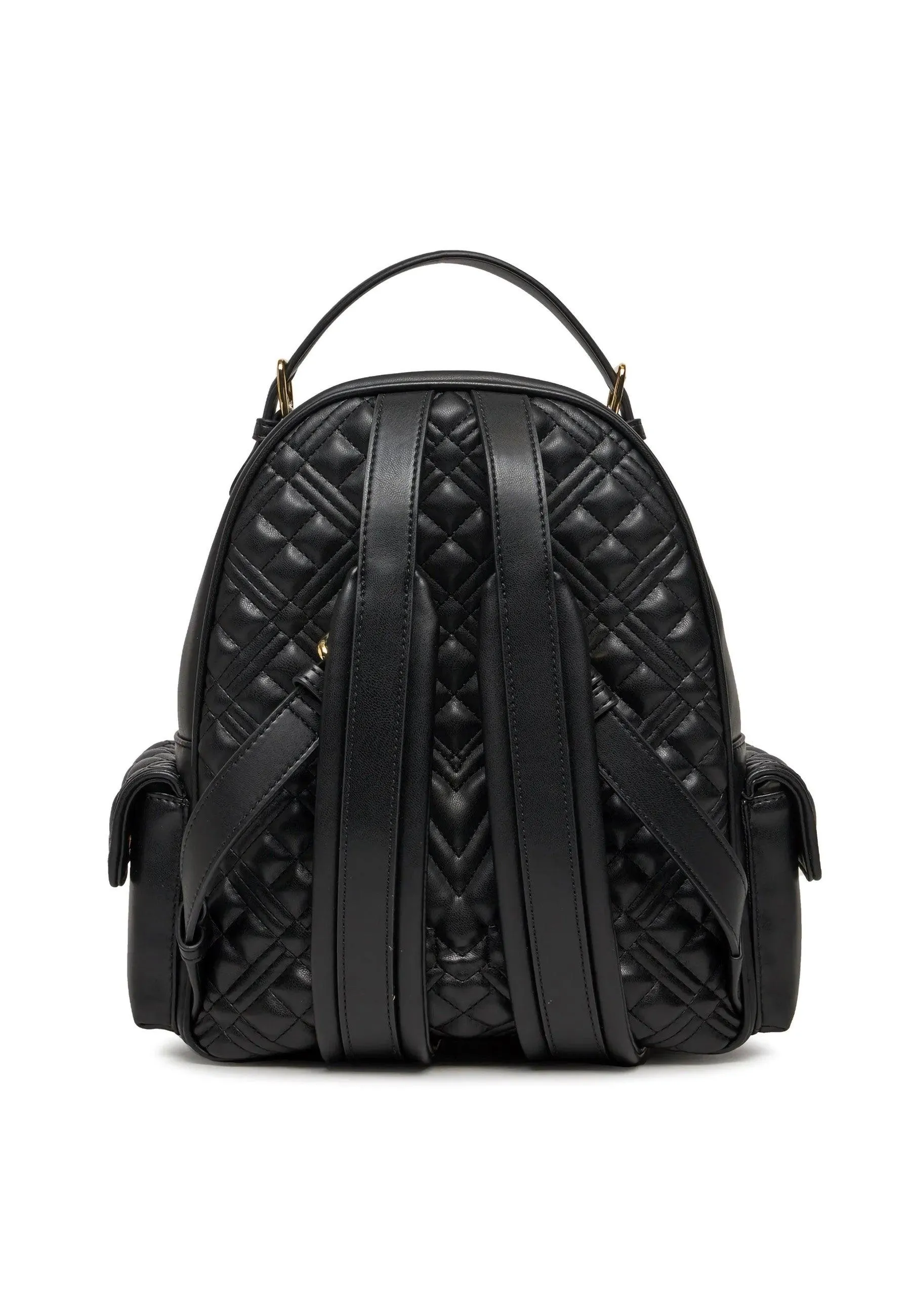 LOVE MOSCHINO Zaino Donna Nero Gold JC4015PP1ILA0000