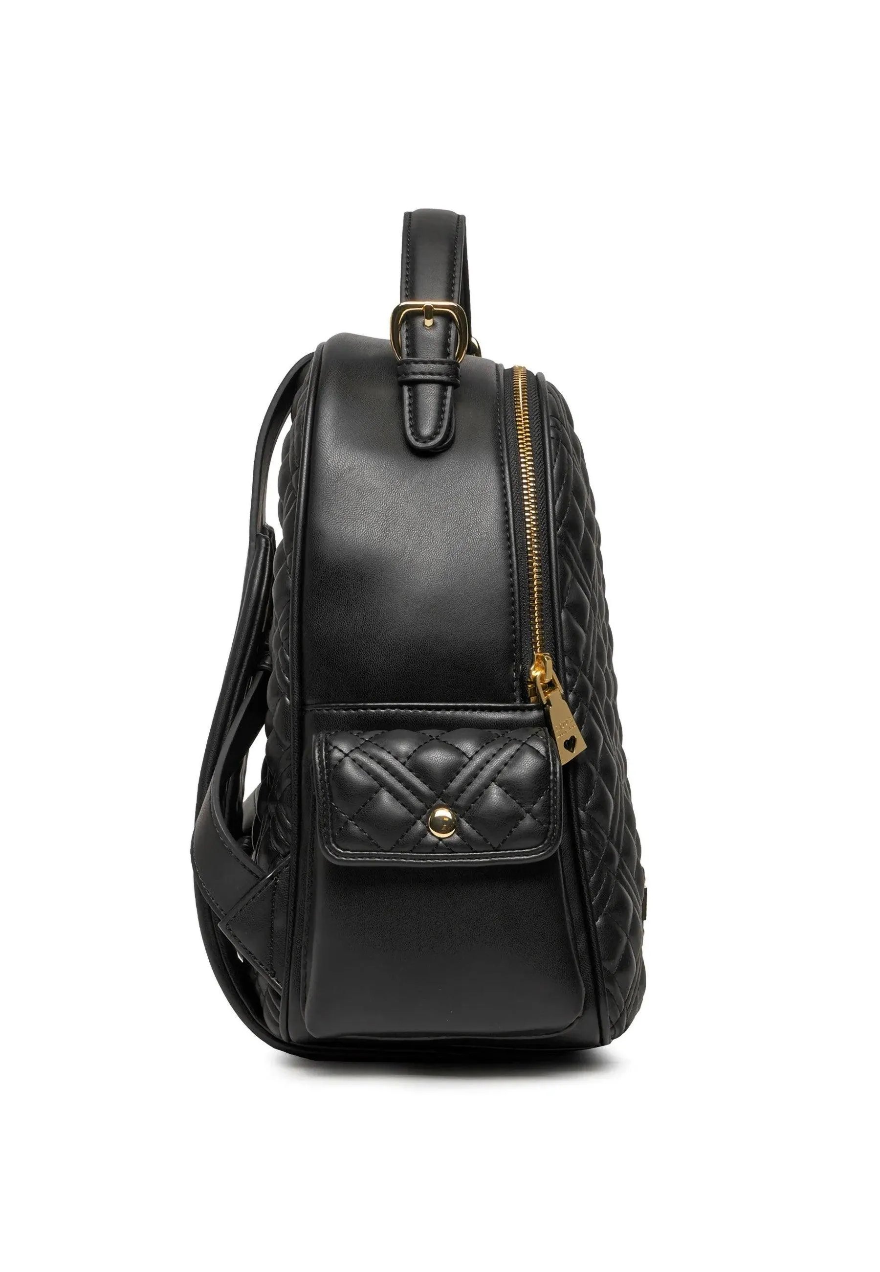 LOVE MOSCHINO Zaino Donna Nero Gold JC4015PP1ILA0000