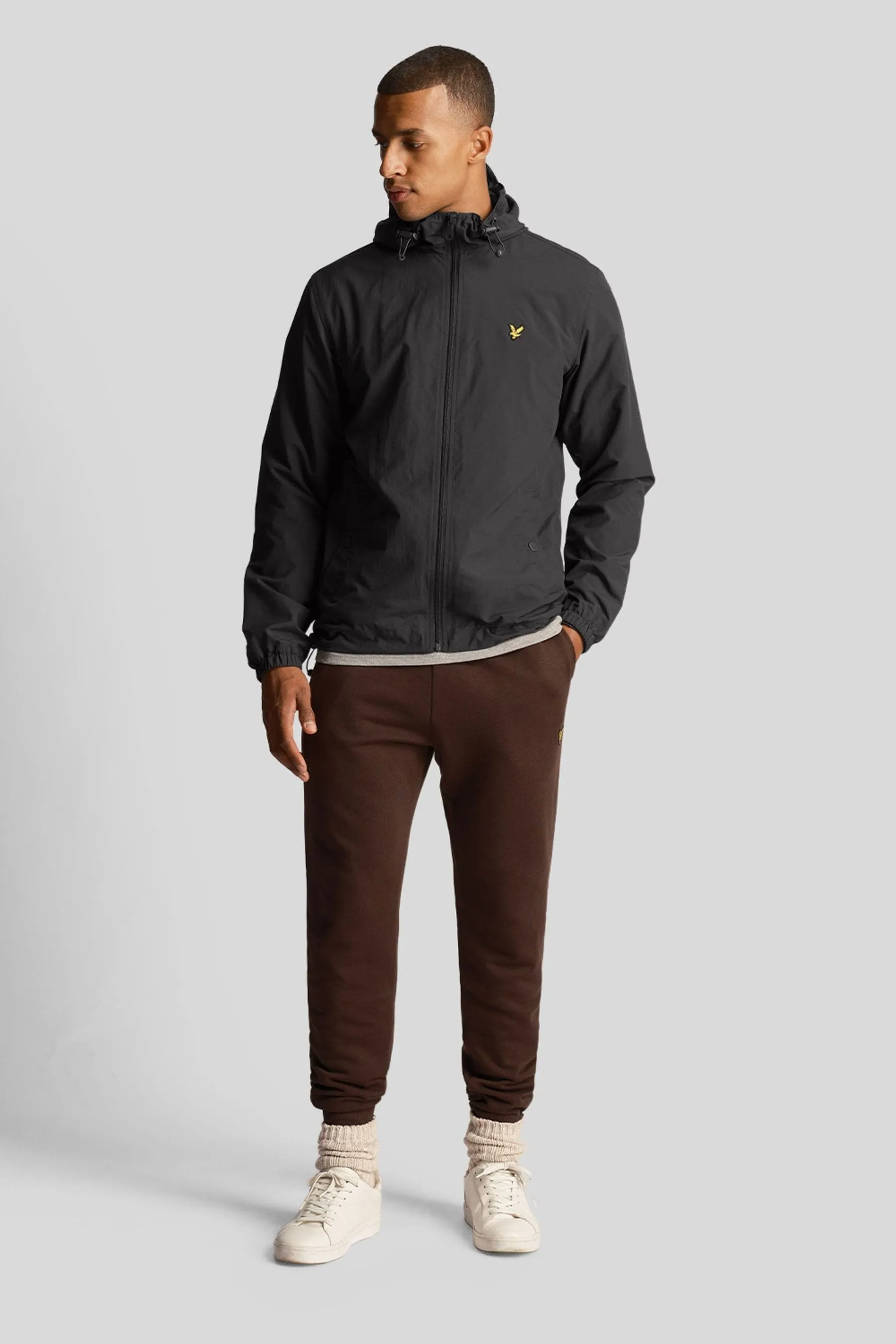 Lyle & Scott - Felpa con cappuccio e zip