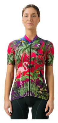 Maglia a manica corta Alé Guyana Pink Donna