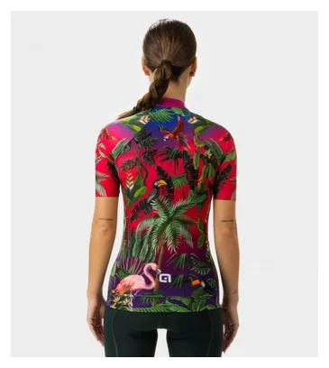 Maglia a manica corta Alé Guyana Pink Donna