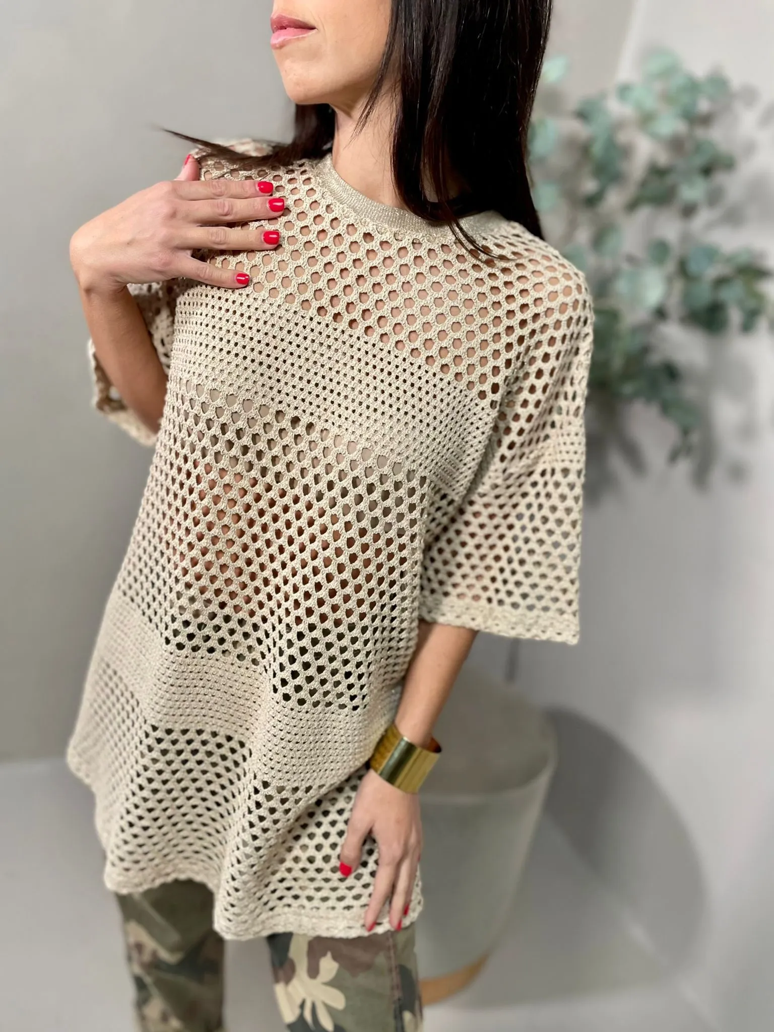 Maglia a Rete Righe Vicolo