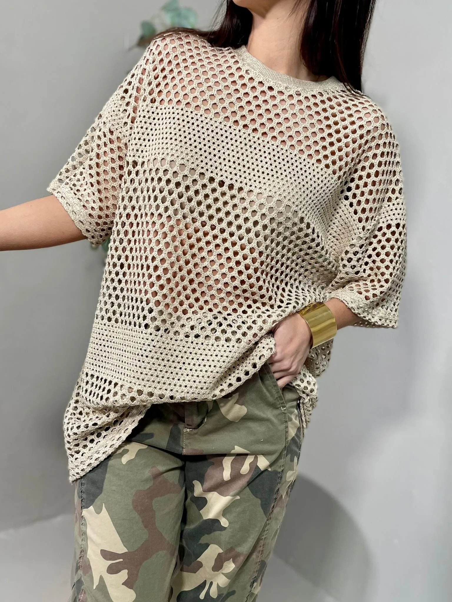 Maglia a Rete Righe Vicolo