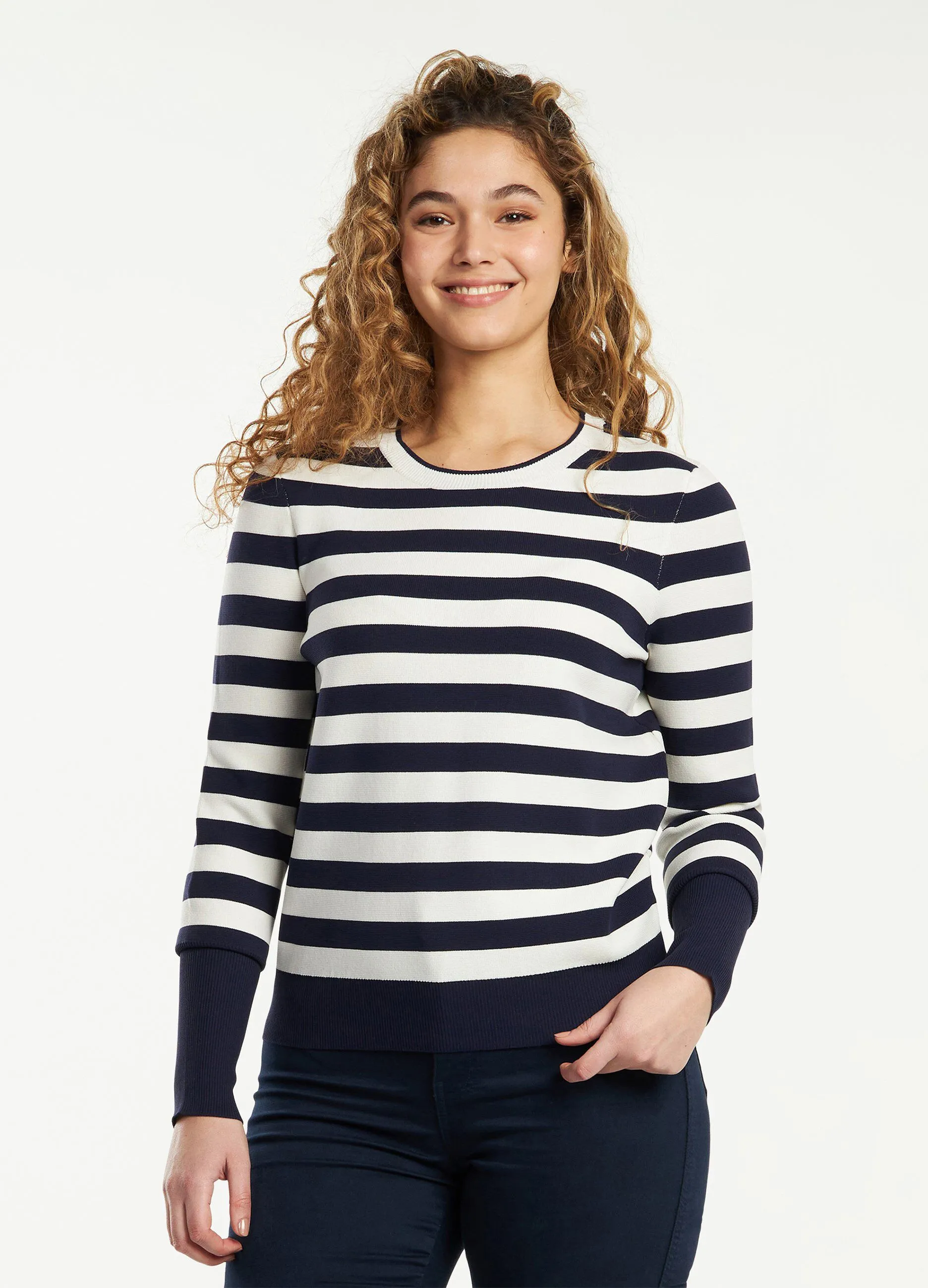 Maglia a righe donna