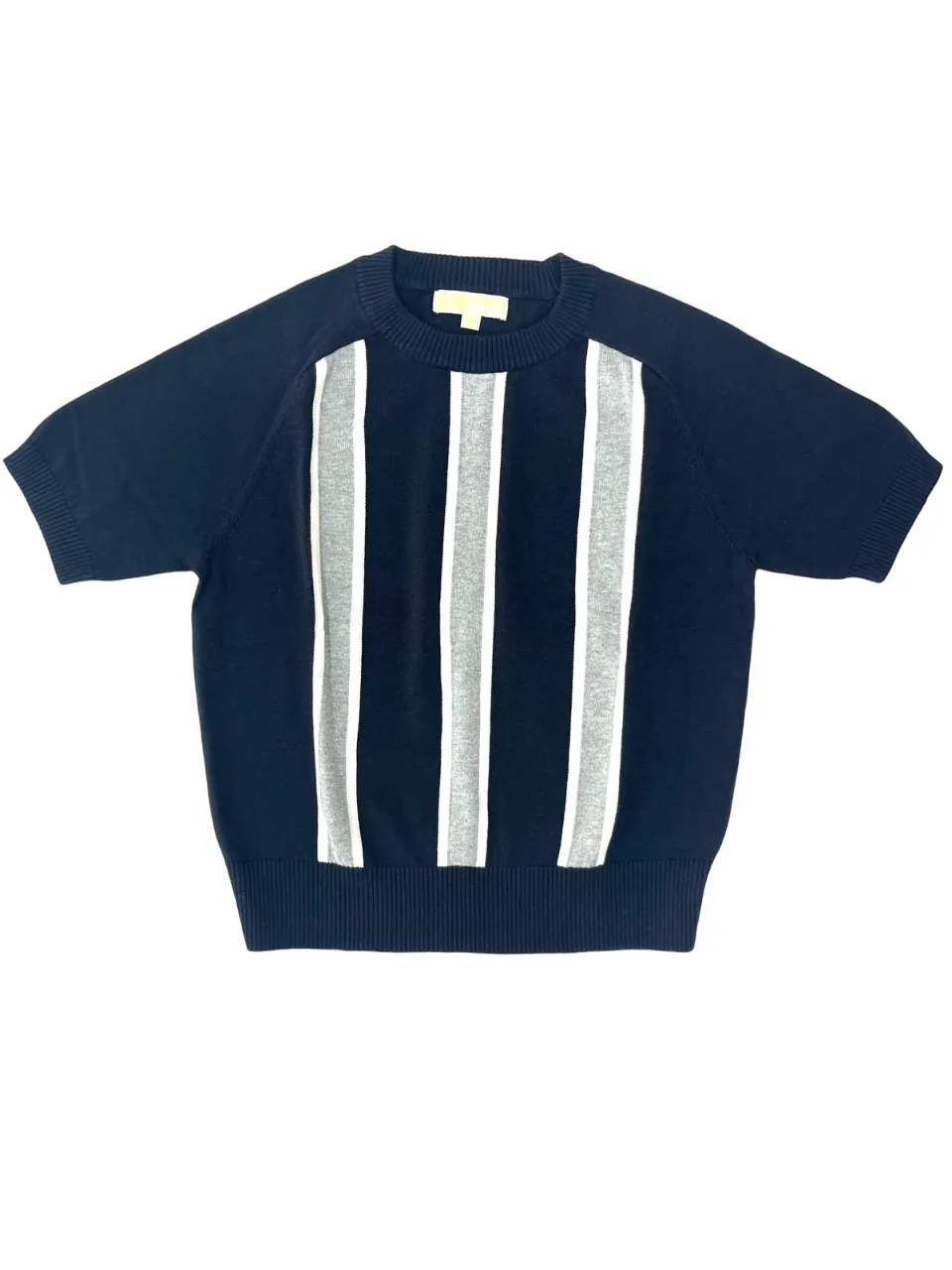 MAGLIA A RIGHE IN COTONE