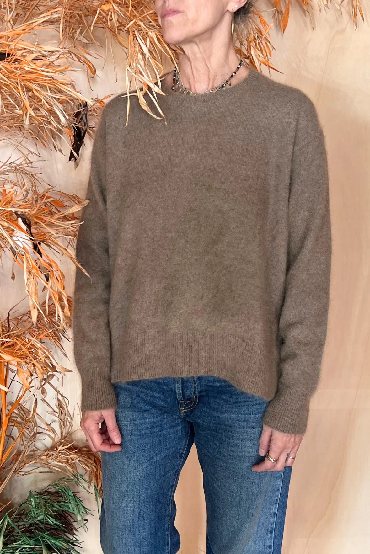 Maglia con spacco e bottoni