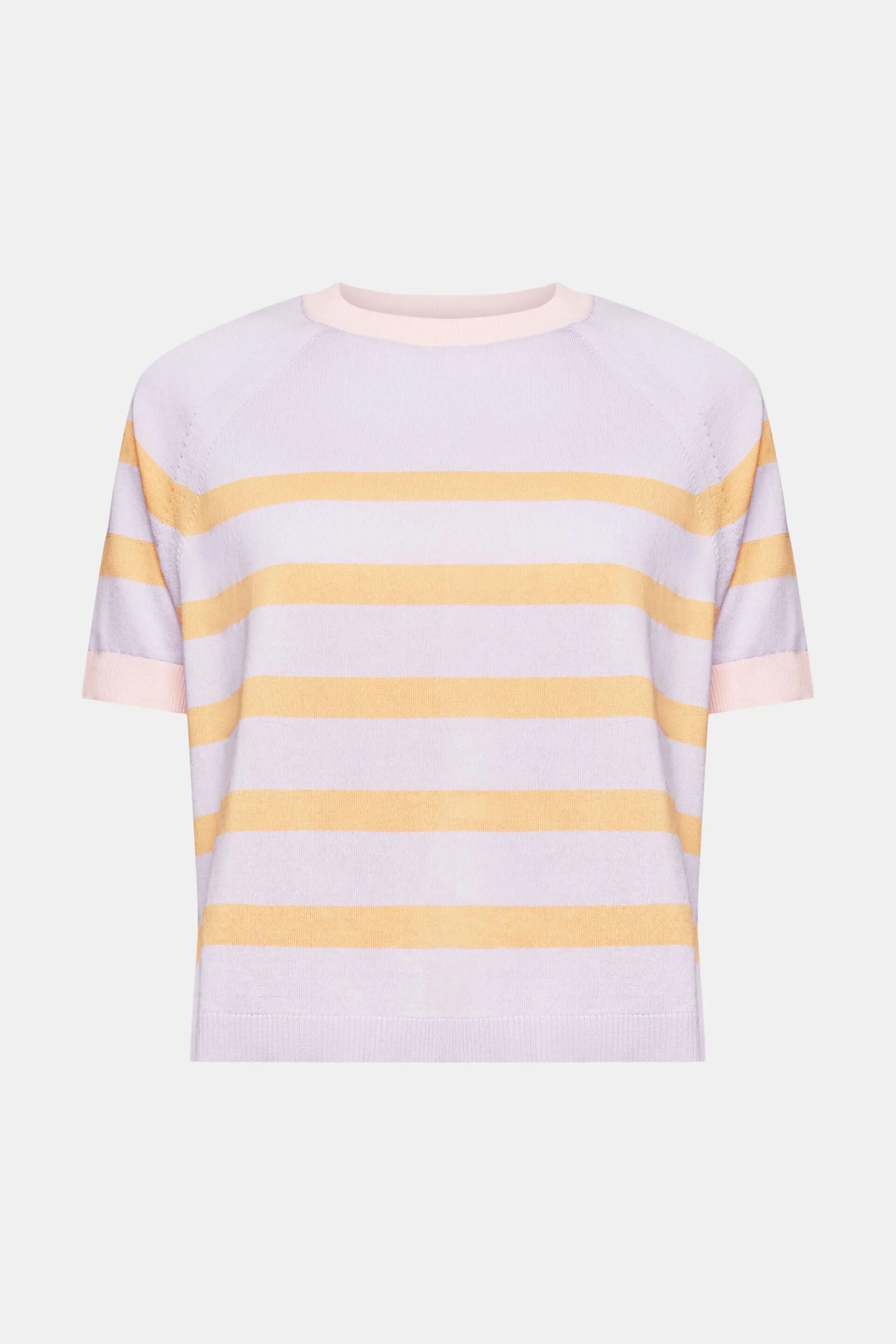 Maglia in cotone a righe