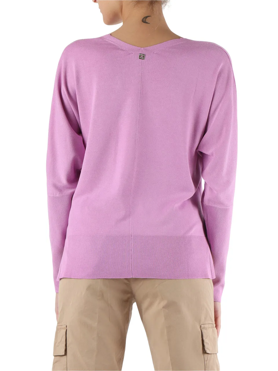 Maglia oversize in misto viscosa