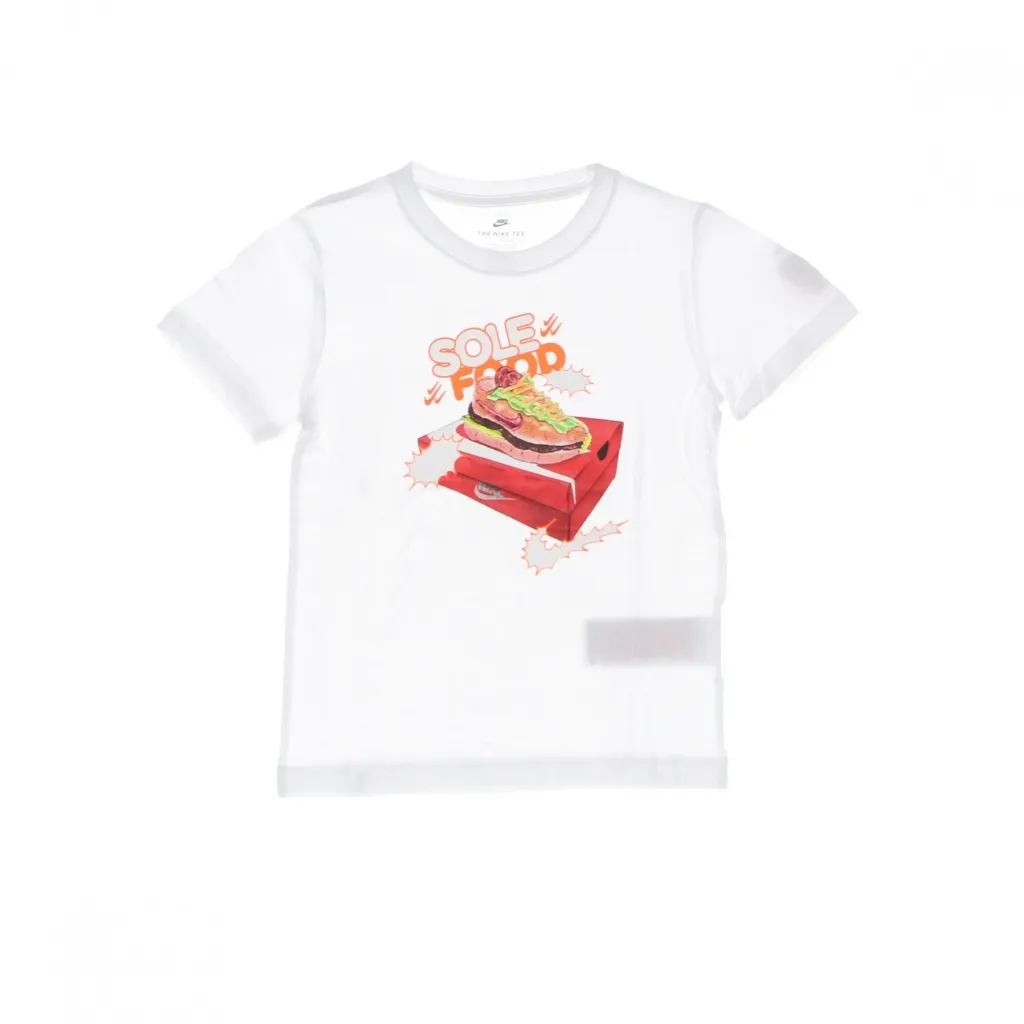 maglietta bambino sole food tee WHITE