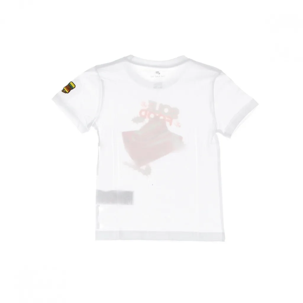 maglietta bambino sole food tee WHITE