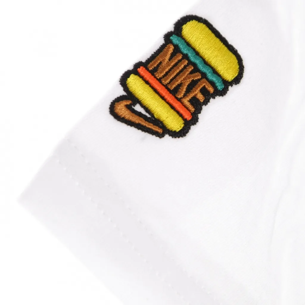 maglietta bambino sole food tee WHITE