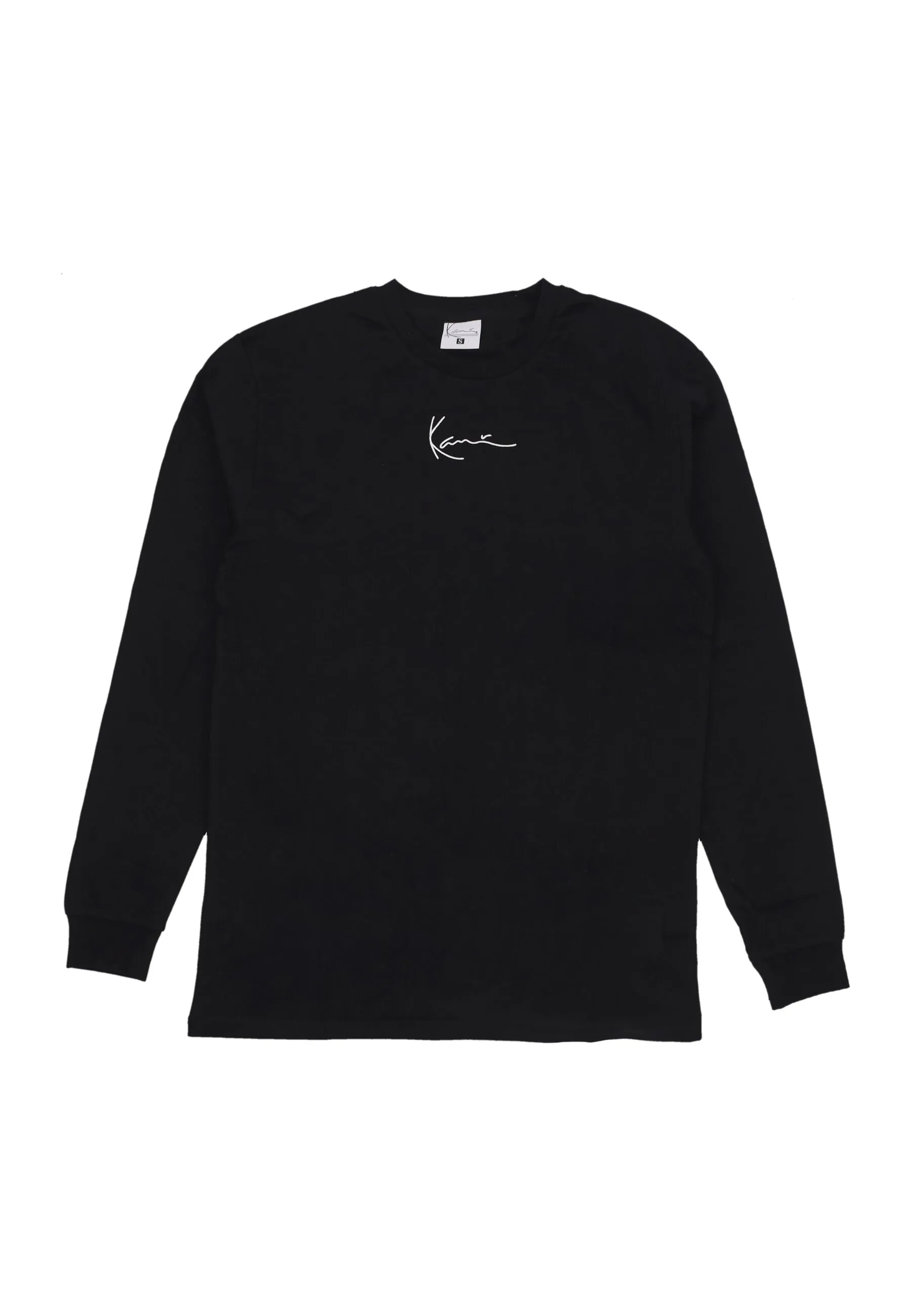 Maglietta Manica Lunga Uomo Small Signature L/s Black