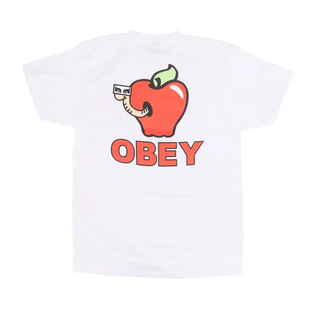 maglietta uomo apple of my eye classic tee WHITE