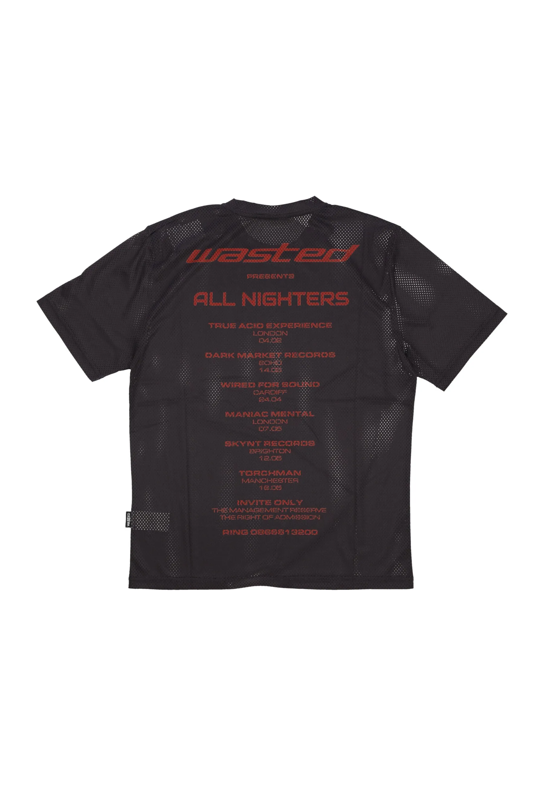 Maglietta Uomo Fusion Mesh Tee Black