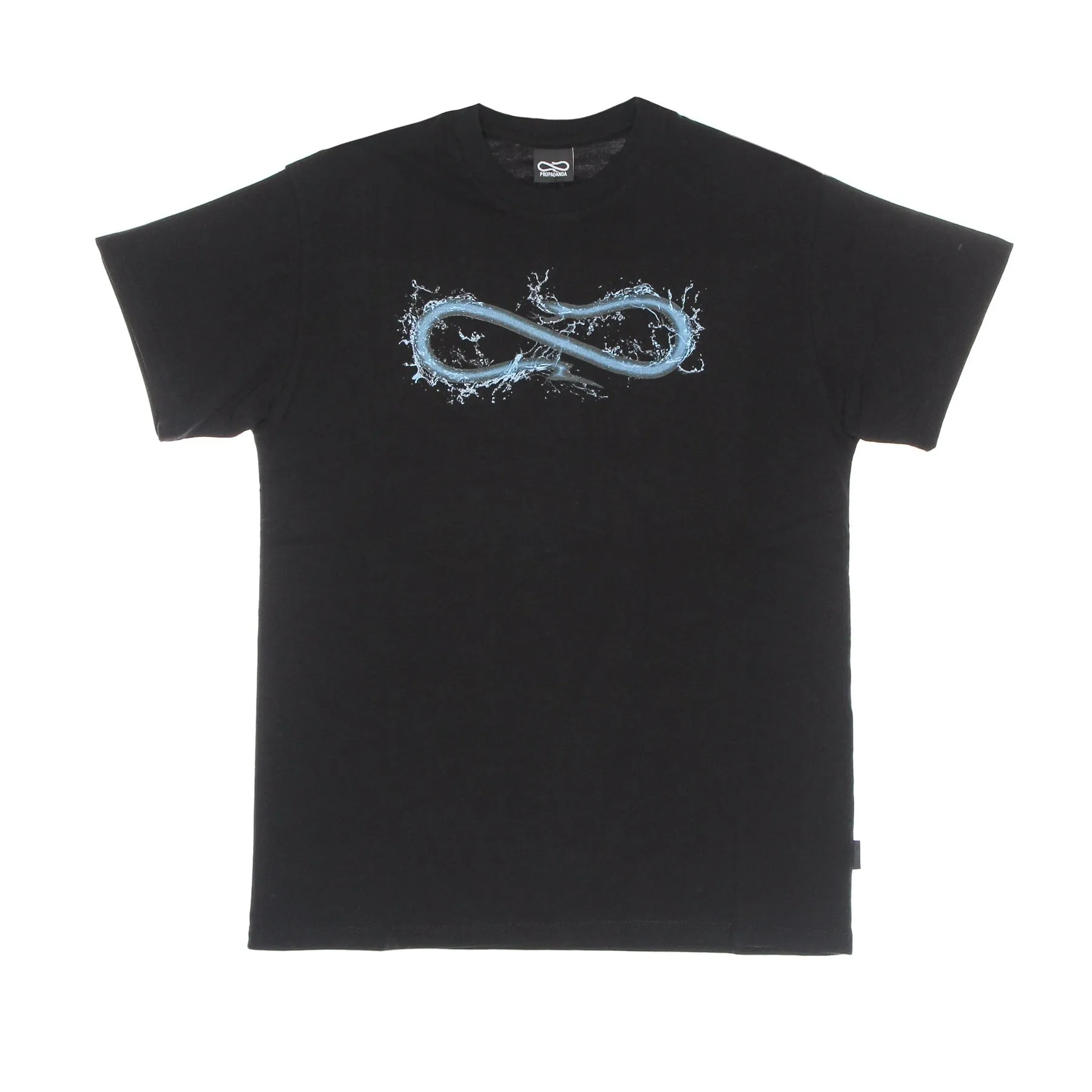 Maglietta Uomo Logo Water Tee Black