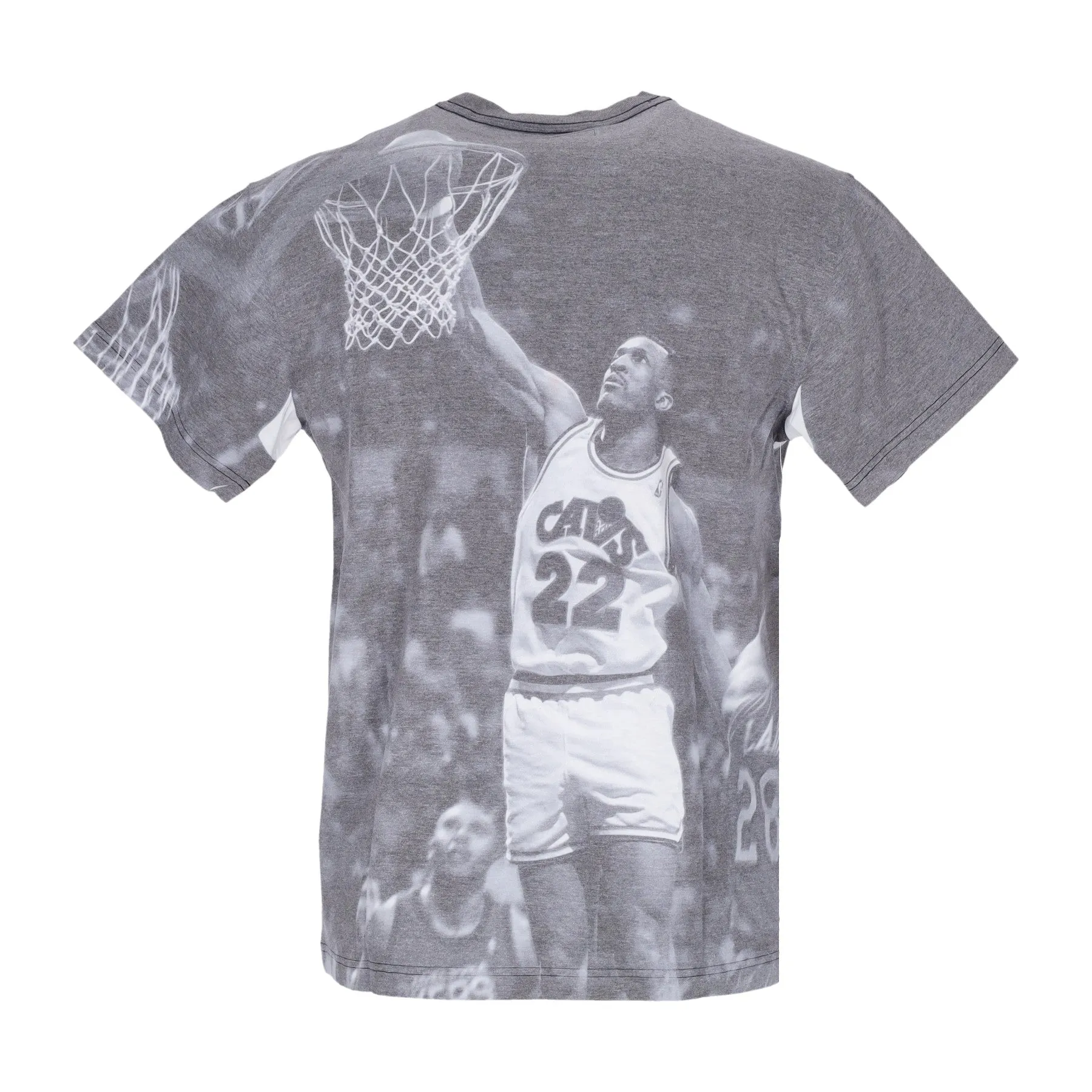Maglietta Uomo Nba Above The Rim Sublimated Tee Hardwood Classics Larry Nance Clecav White