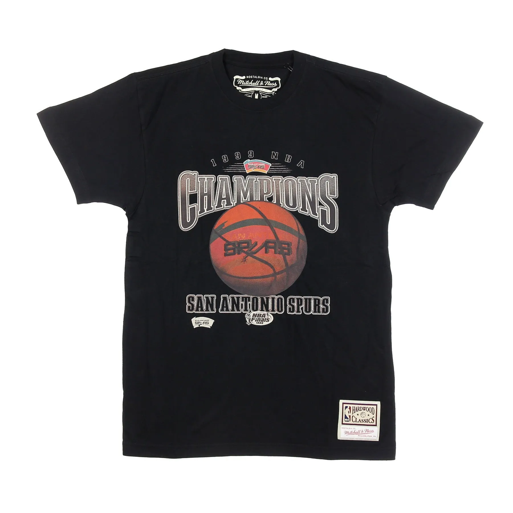 Maglietta Uomo Nba Champions Print Tee Hardwood Classics 1999  Saaspu Black