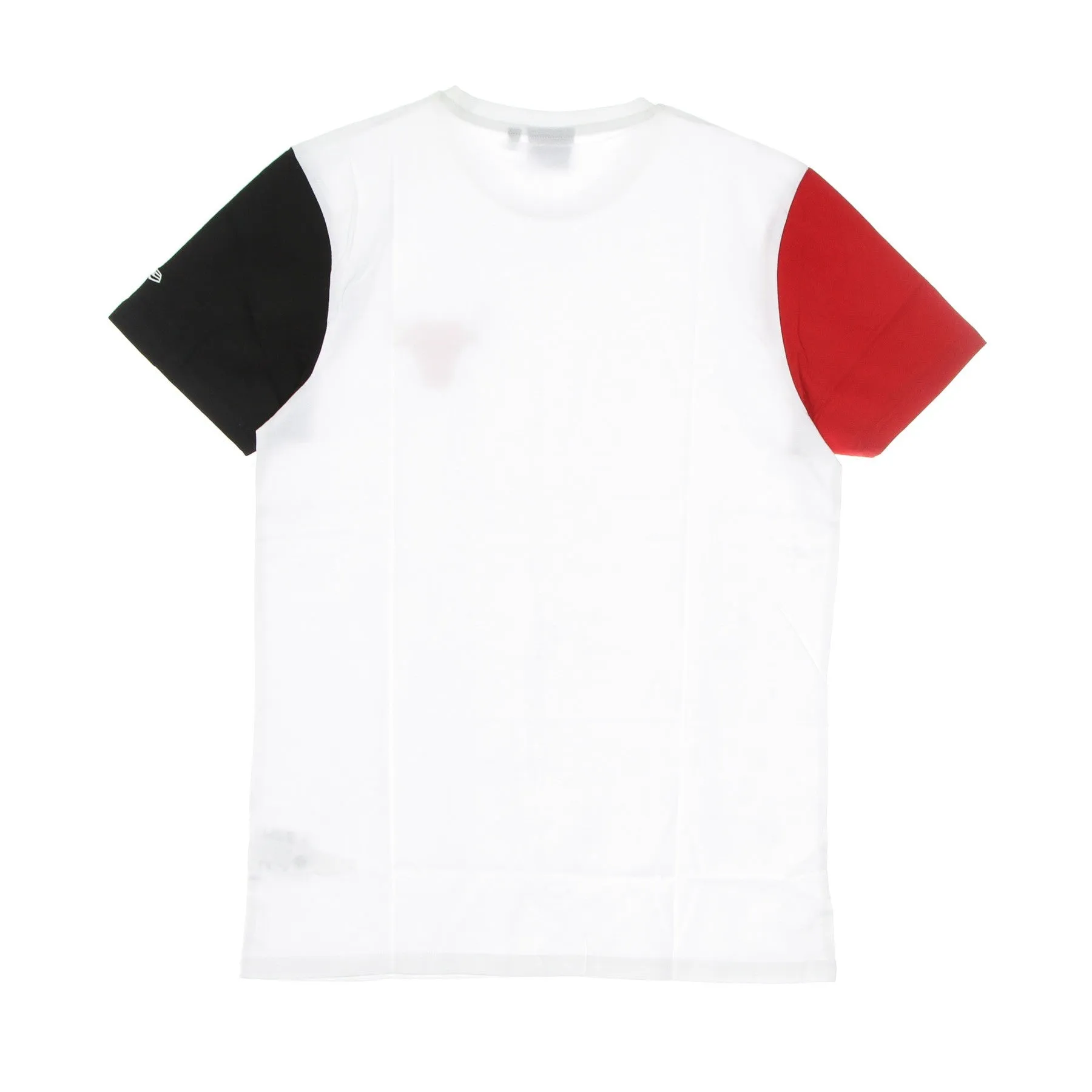 Maglietta Uomo Nba Color Block Sleeve Tee Chibul White/front Door Red