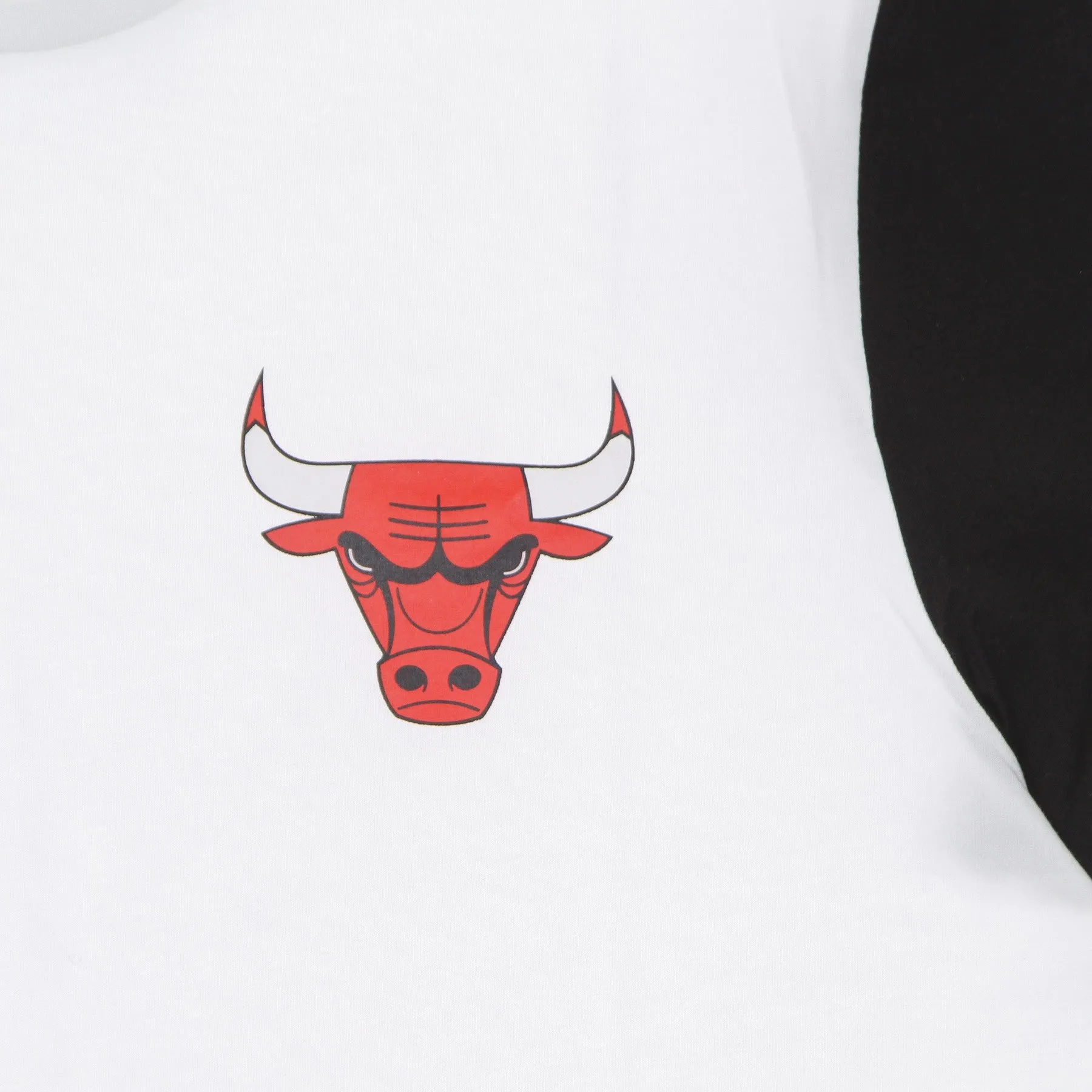 Maglietta Uomo Nba Color Block Sleeve Tee Chibul White/front Door Red