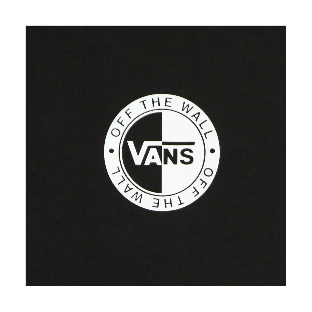 maglietta uomo off the wall slanted tee BLACK