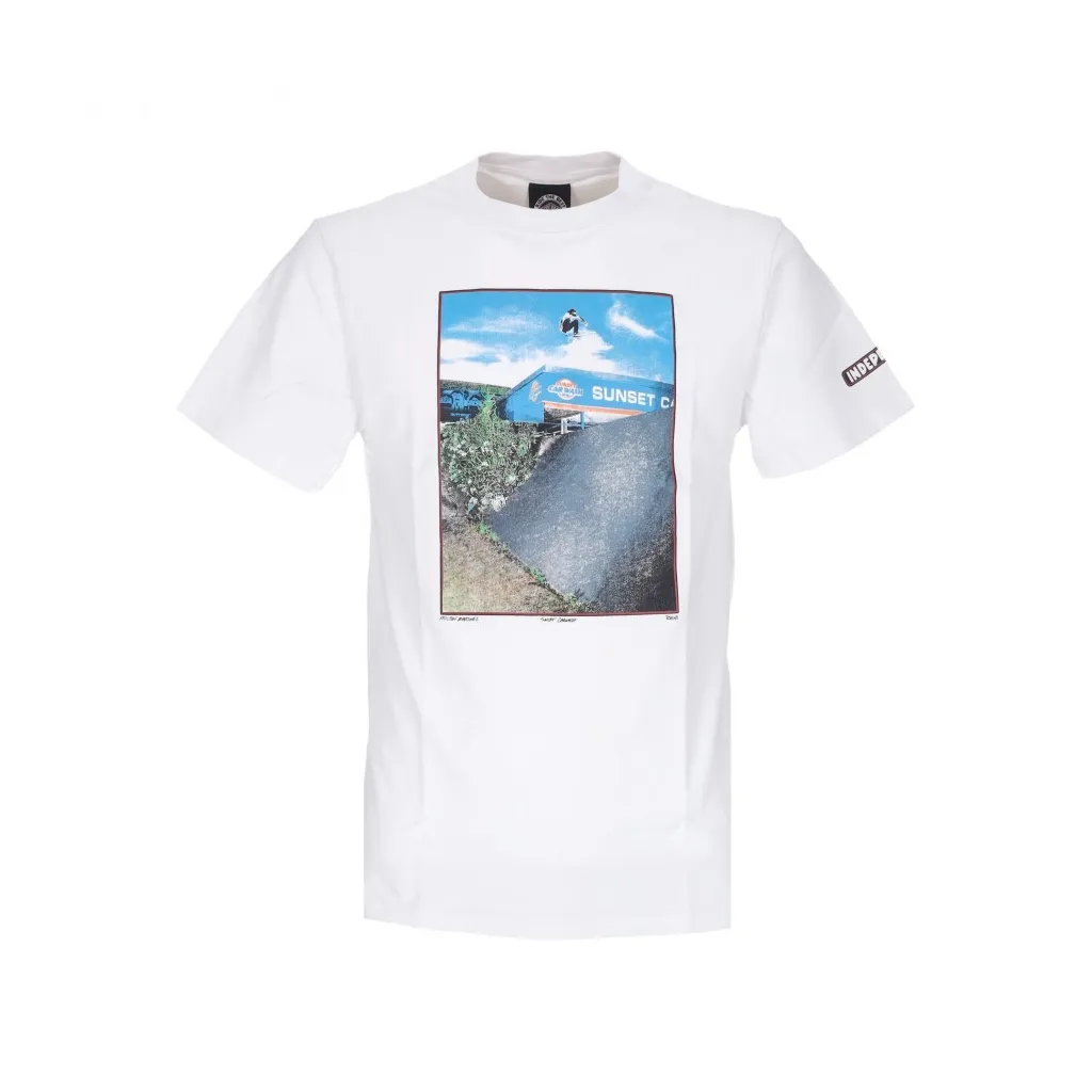 maglietta uomo sunset carwash tee WHITE