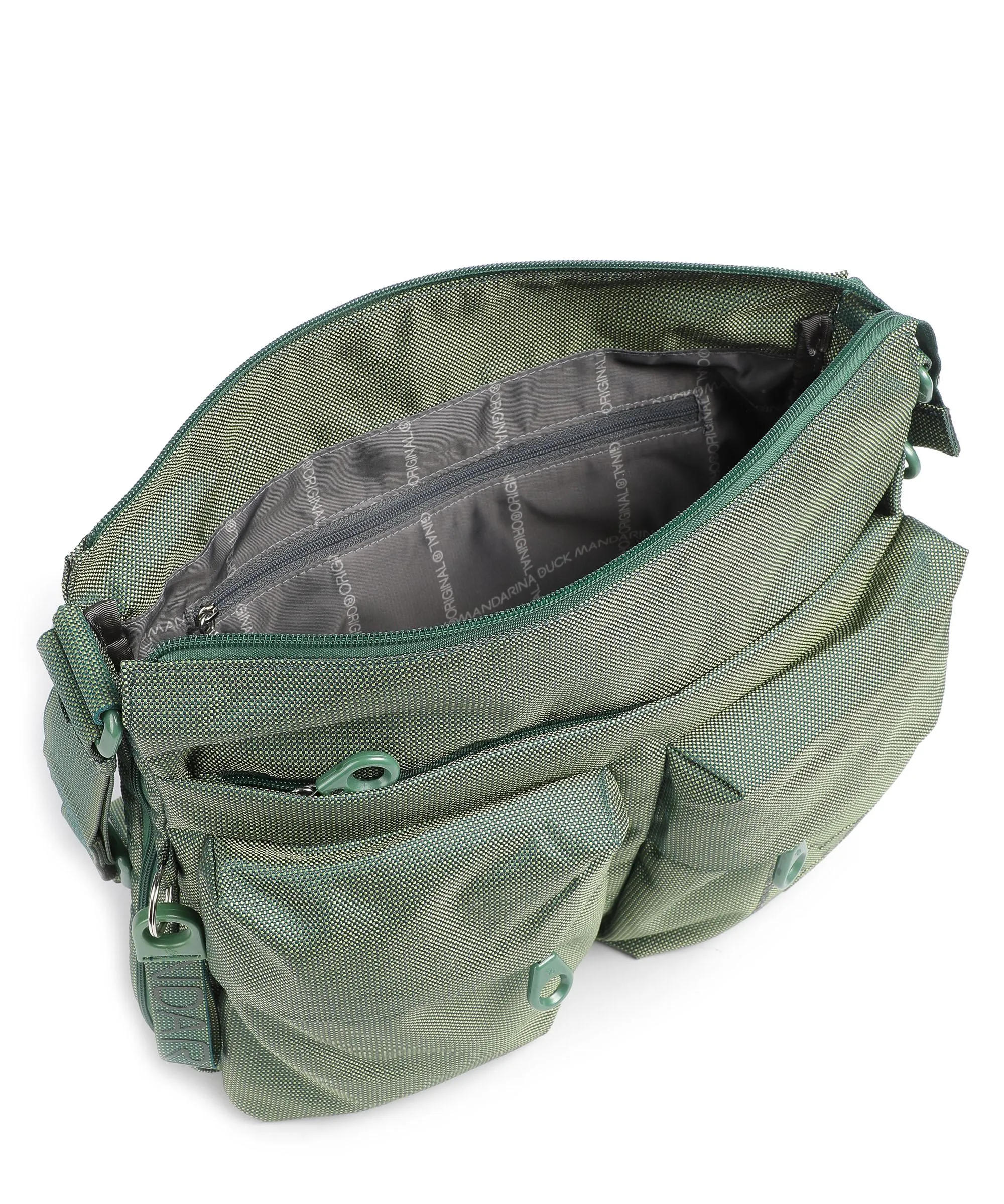  Mandarina Duck MD20 Borsa a spalla poliestere verde  