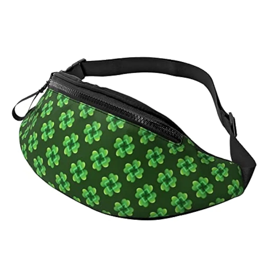 Marsupio da escursionismo Trifoglio verde St. Patrick’s Day Marsupio a tracolla Marsupio leggero 164991604