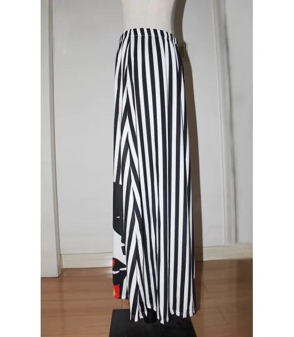 Maxigonna Mickey stripe