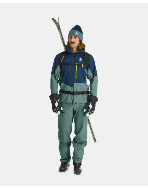 MESOLA ORTOVOX GIACCA SOFTSHELL INTERNO LANA MERINO