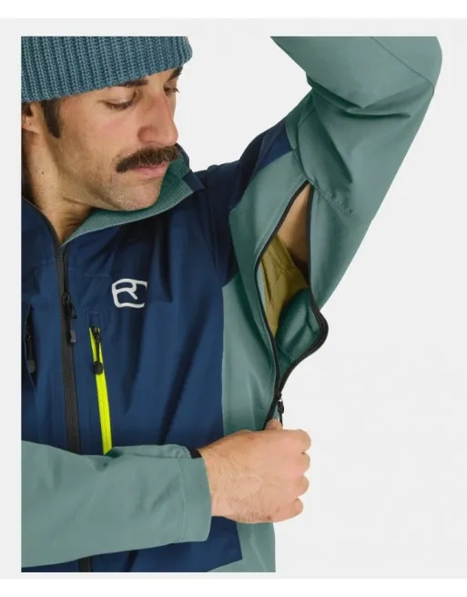 MESOLA ORTOVOX GIACCA SOFTSHELL INTERNO LANA MERINO