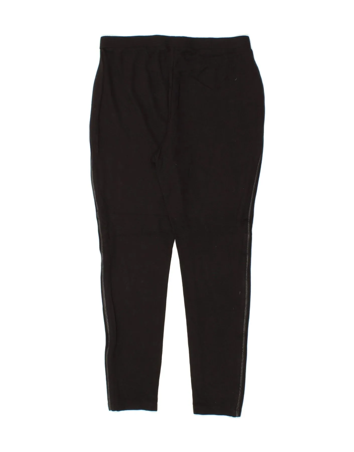 MICHAEL KORS Womens Leggings UK 14 Medium Black Viscose