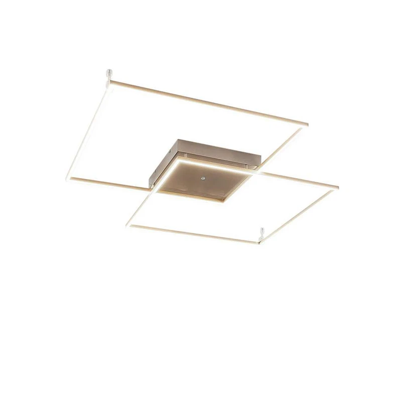 Mirac LED Plafoniera 2700lm Acciaio - Lucande | Acquista online