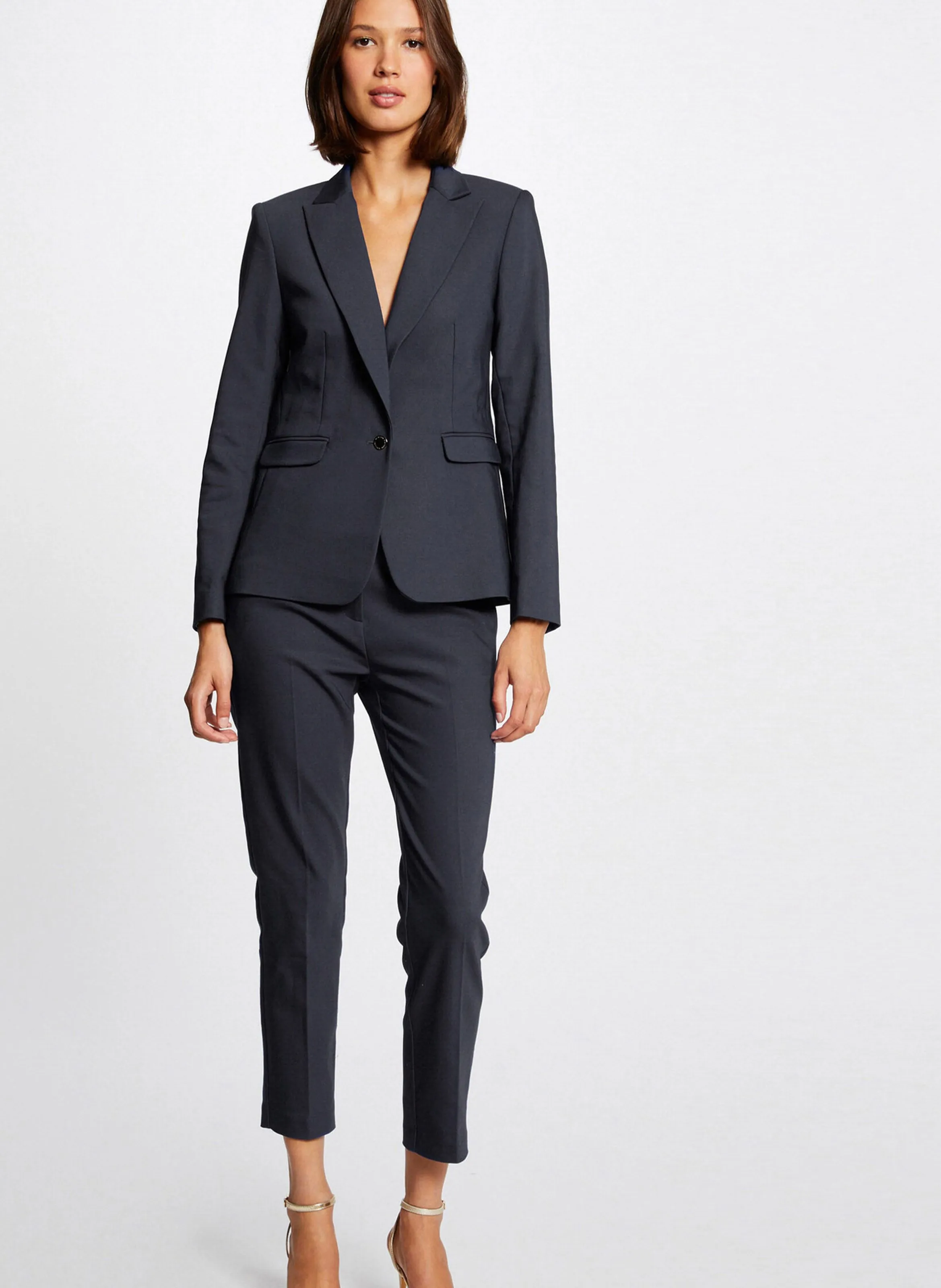  MORGAN   VLIME.F - Giacca tailleur dritta con bottoni | Blu