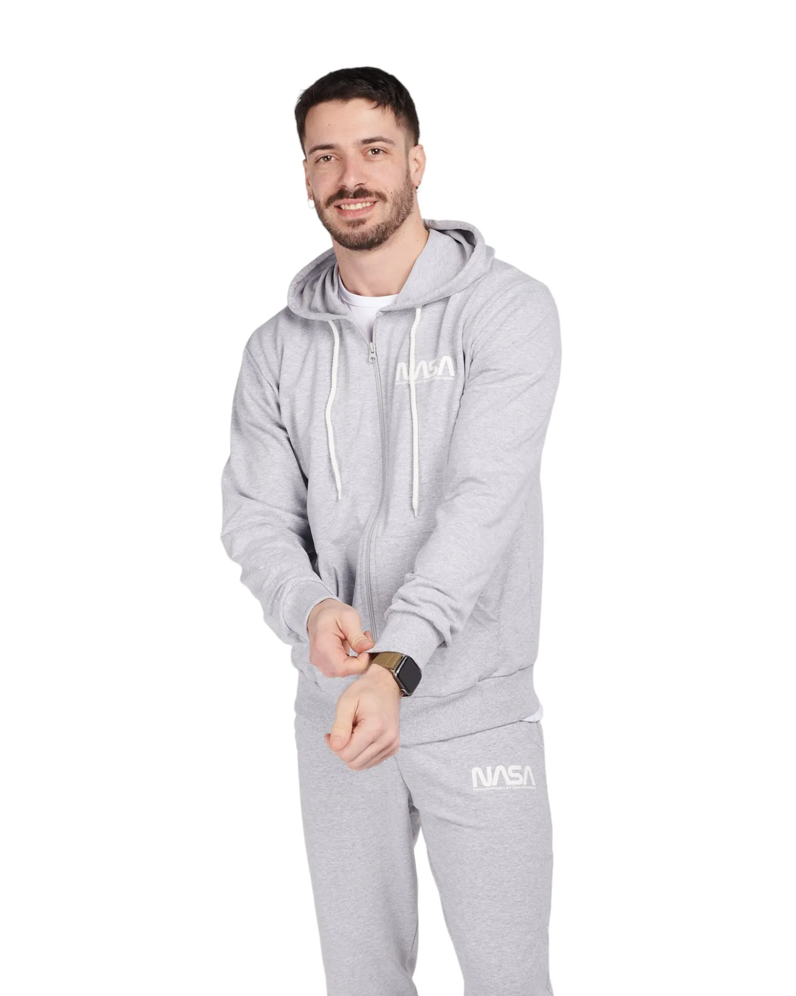 NASA - FELPA GRIGIA CON ZIP E CAPPUCCIO                                            Previous productNASA - FELPA BLU CON ZIP E ..