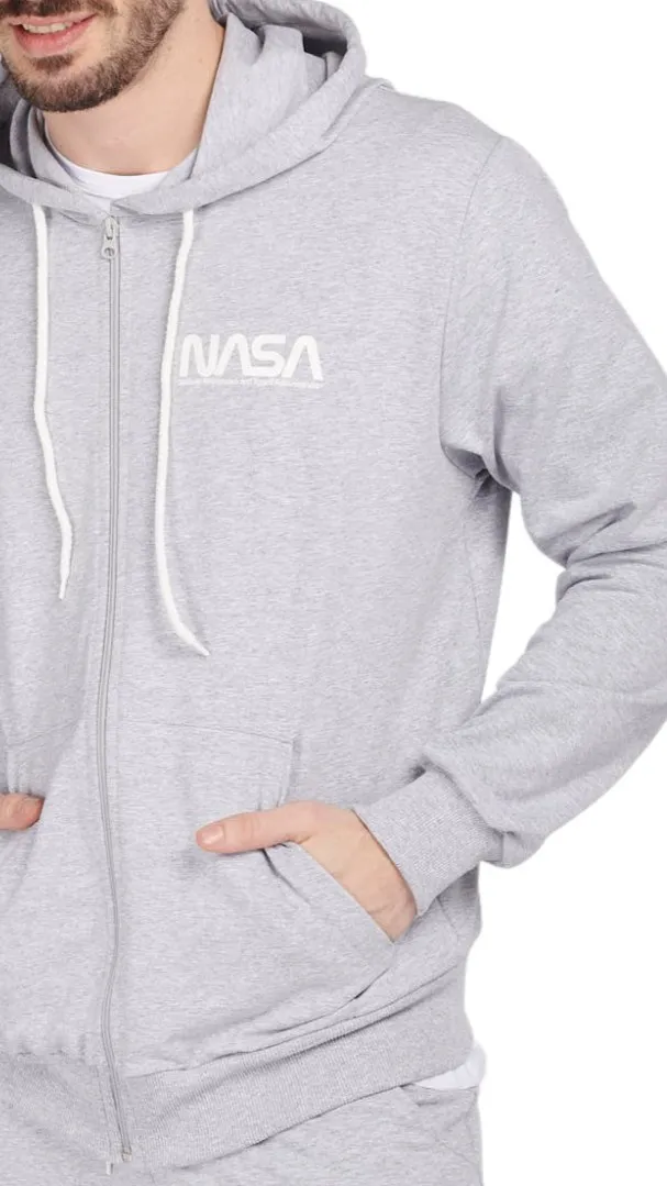 NASA - FELPA GRIGIA CON ZIP E CAPPUCCIO                                            Previous productNASA - FELPA BLU CON ZIP E ..