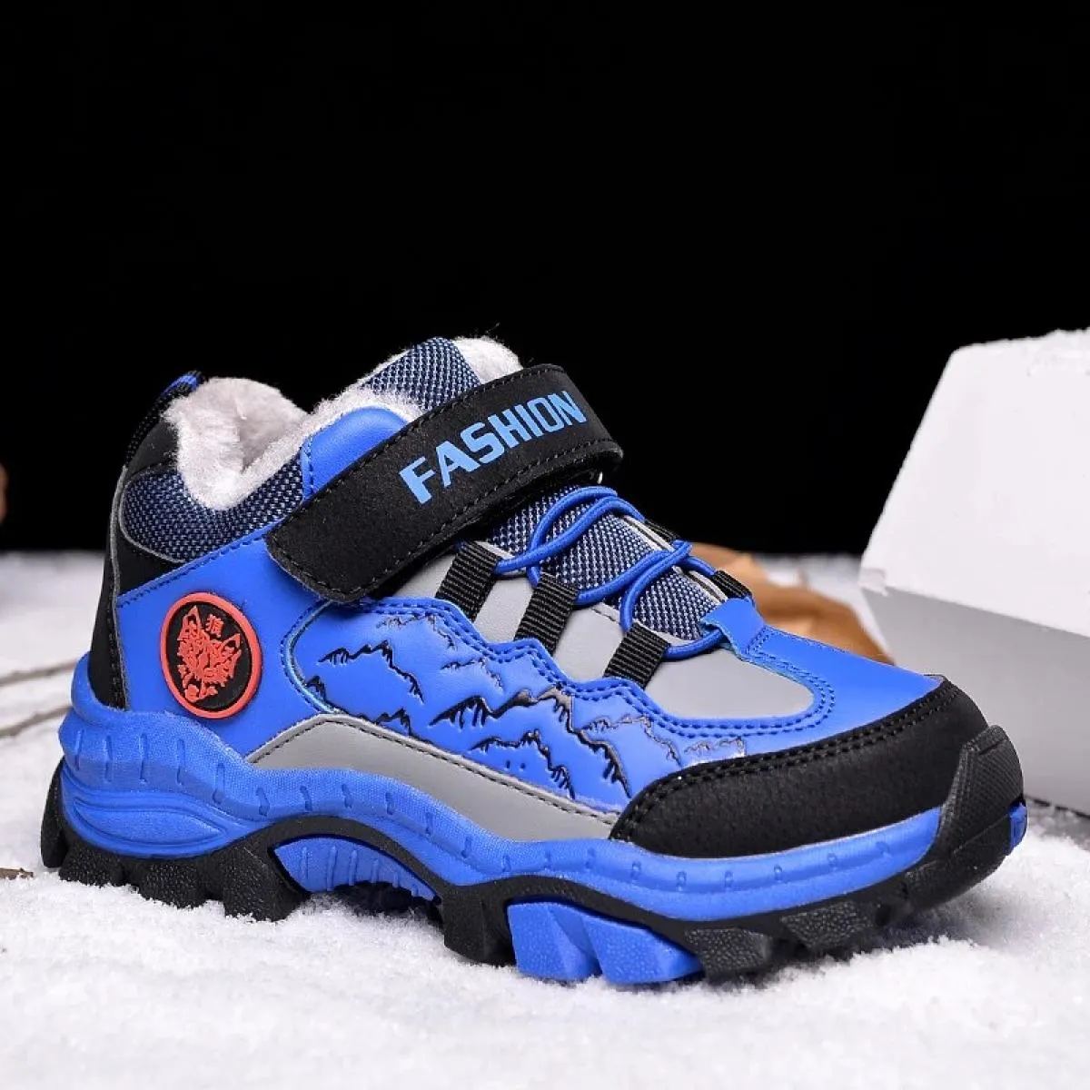 Nuove scarpe da ginnastica casual per escursionismo invernale per bambini Scarpe sportive per bambini da esterno per arrampicata