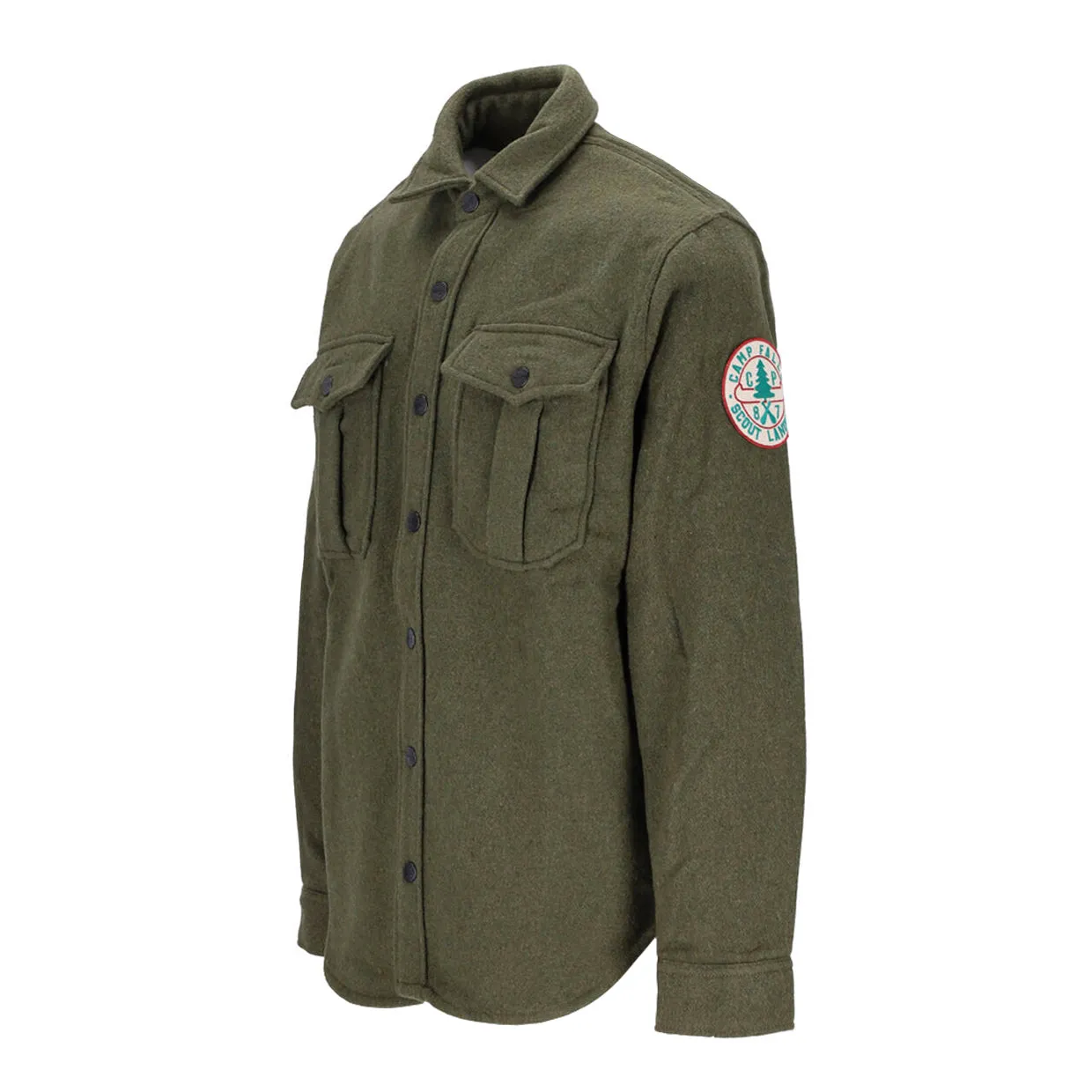 Overshirt Uomo Chesapeake's Adirondack Verde Militare