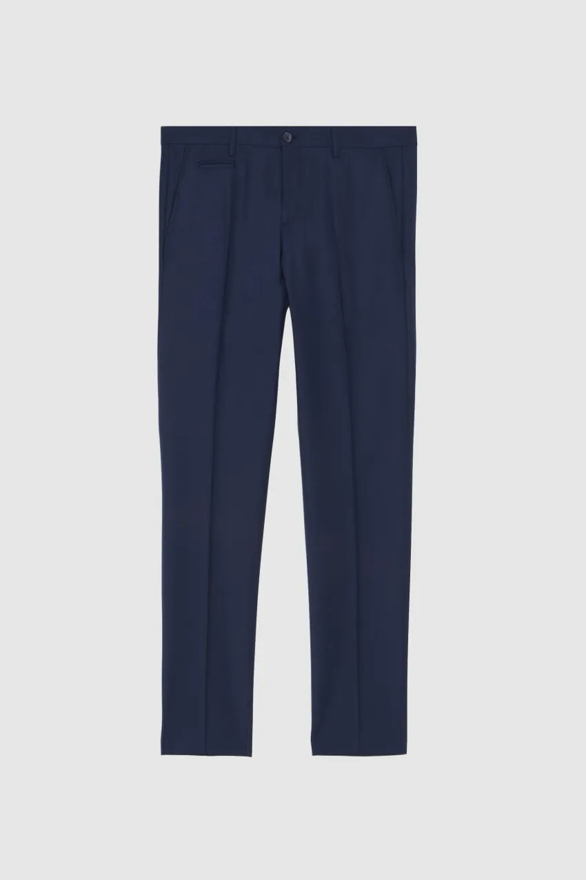 Pantalone in fresco di lana bistretch