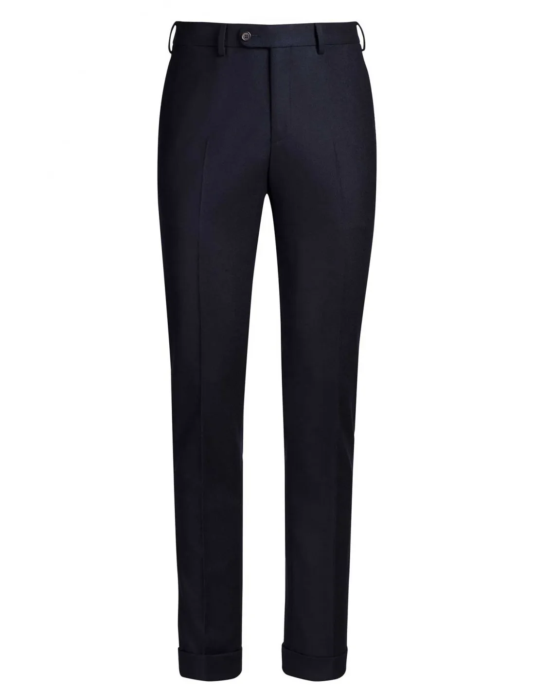 Pantalone in lana Flanella mod Bergamo Blu (pesante invernale)