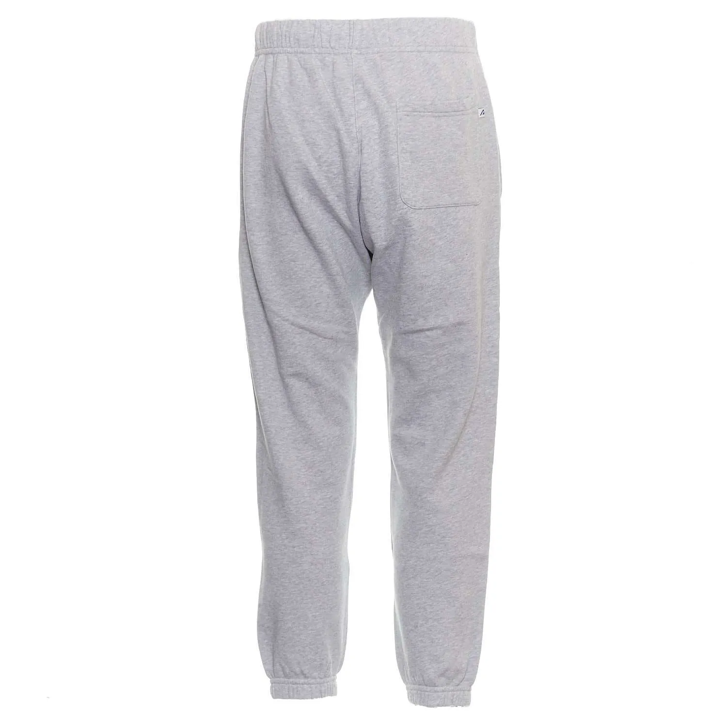 Pantalone Joggers In Cotone Grigio Melange