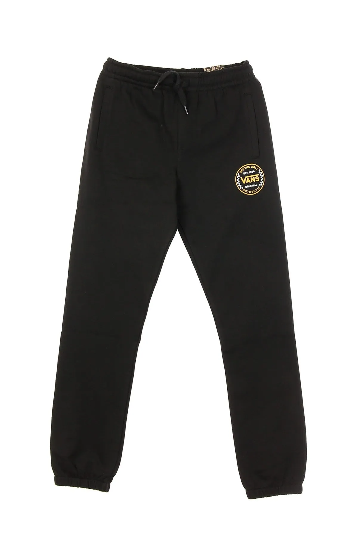 Pantalone Tuta Leggero Ragazzo Authentic Checker Fleece Pant Ft Boys Black