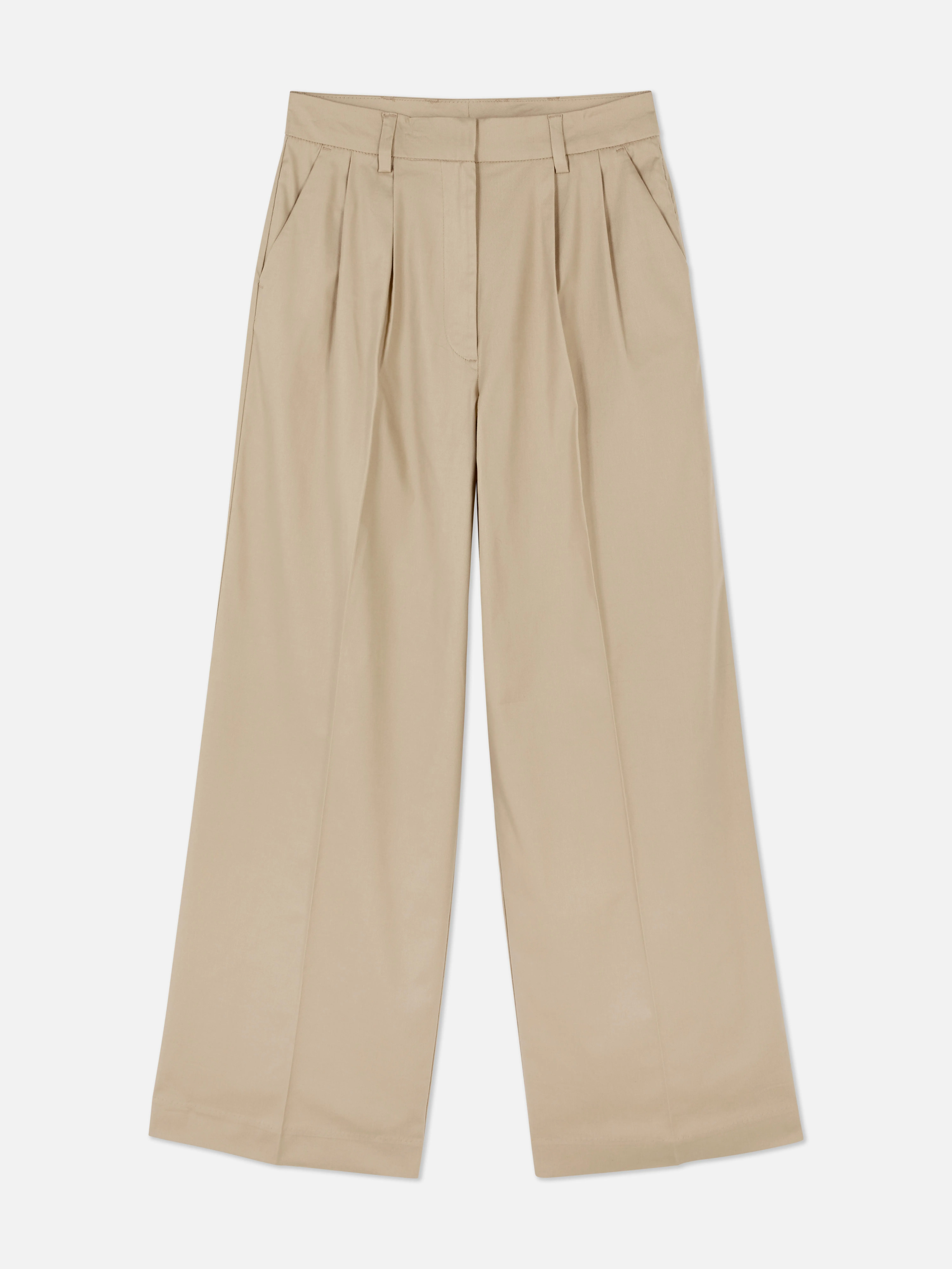 Pantaloni chino a gamba larga