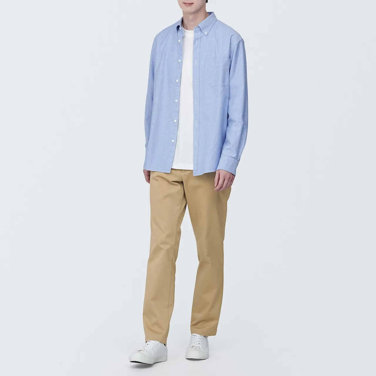 Pantaloni chino a gamba slim elasticizzati 18983