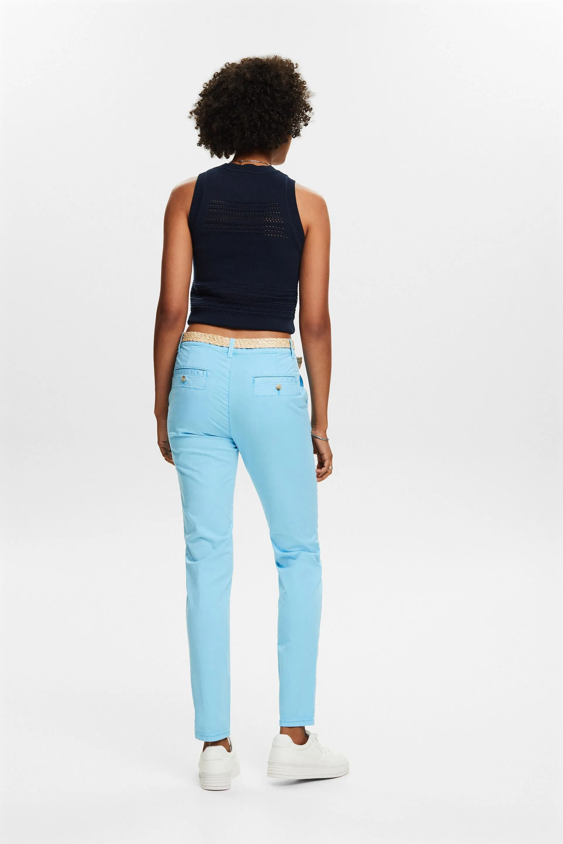 Pantaloni chino con cintura