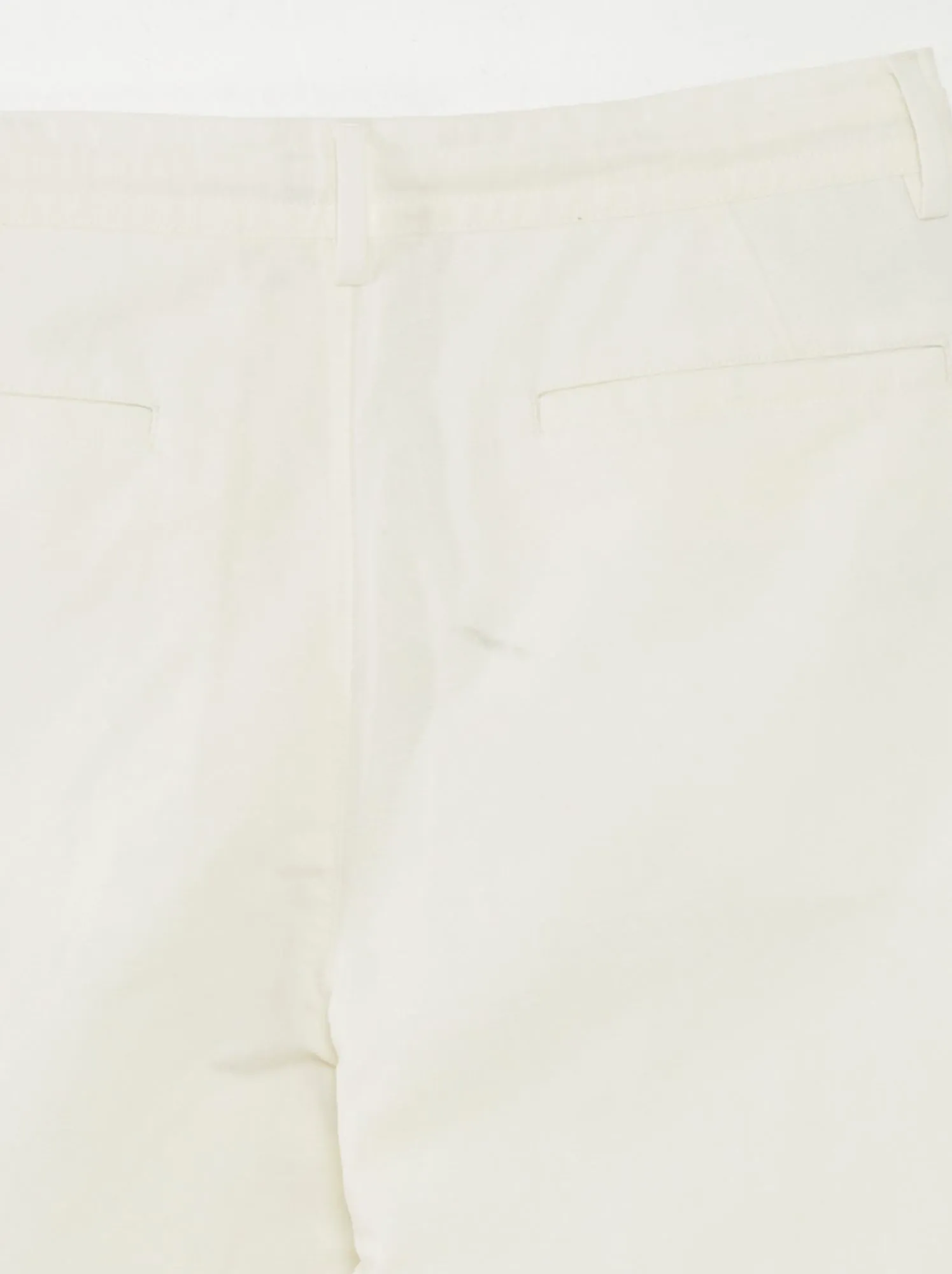 Pantaloni chino dritti - BIANCO